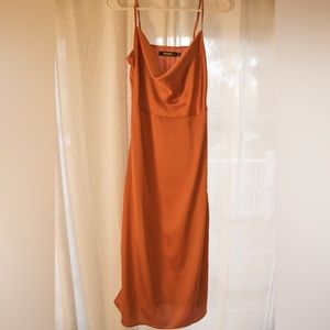 Missguided Satin Slip dress Size 6